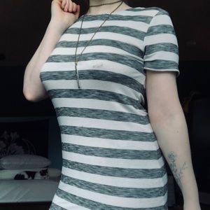 Tight Striped Dress